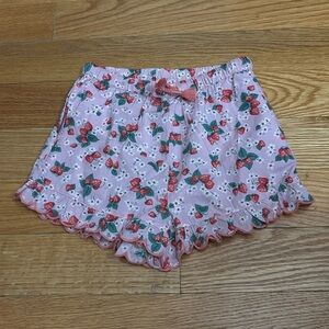 Mini Boden Girls Strawberry Shorts